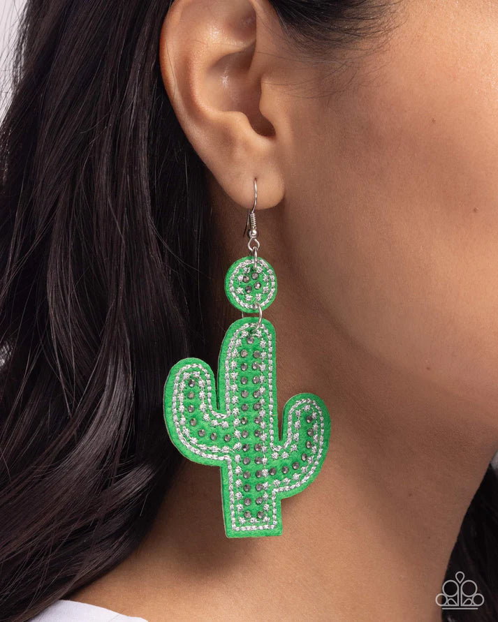 Cactus Cameo Green