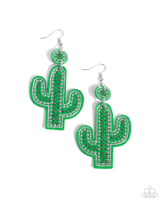 Cactus Cameo Green