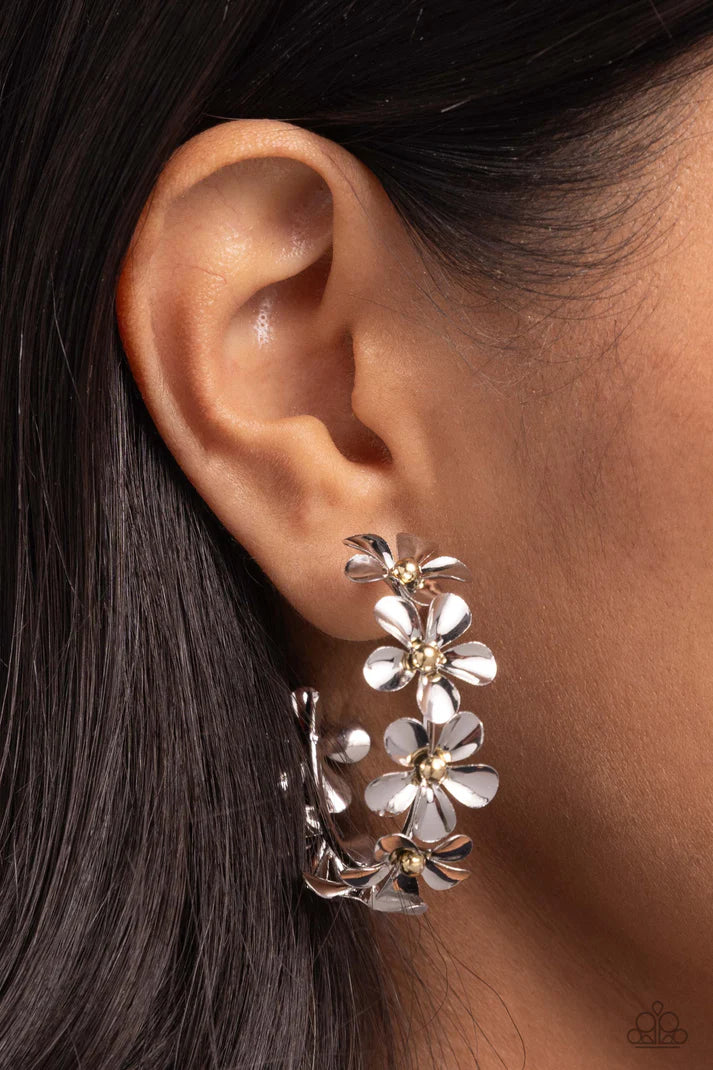 Floral Flamenco Silver