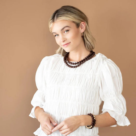 Greco Getaway Grecian Glamour- Brown