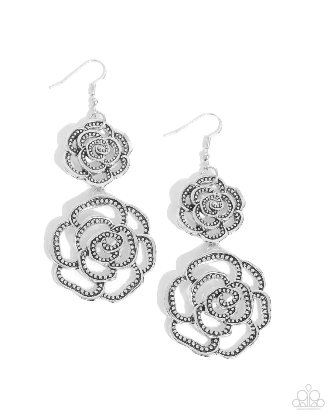 Reminiscent Rosette Silver