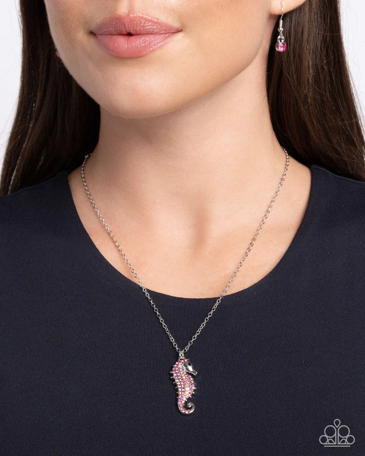 Seahorse Sailor Pink