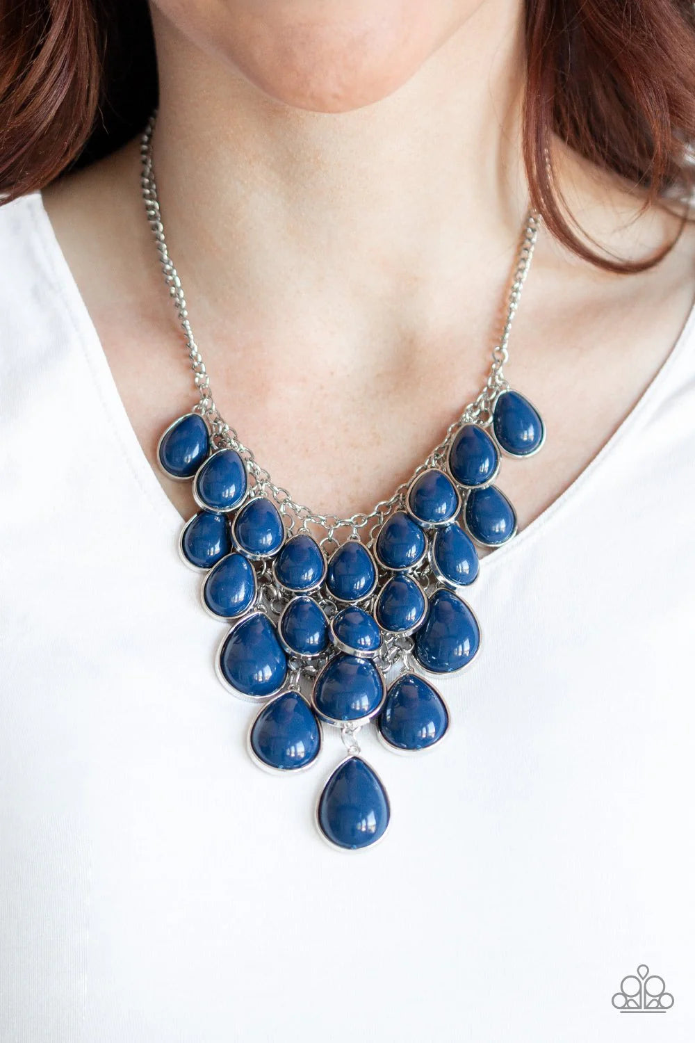 Shop Till You Teardrop Blue