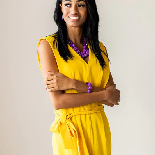 Trendsetting Tourist Summer Excursion- Purple