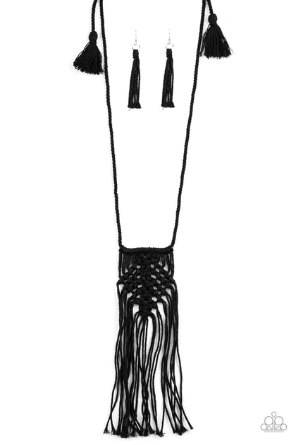 MACRAME Mantra Black